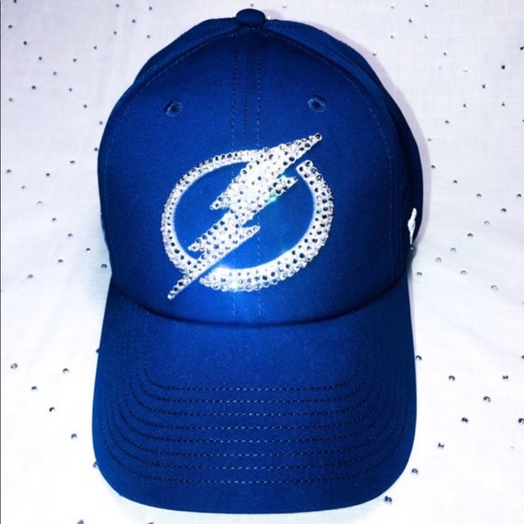 New Bling Tampa Bay Lightning Swarovski Hat main image 6